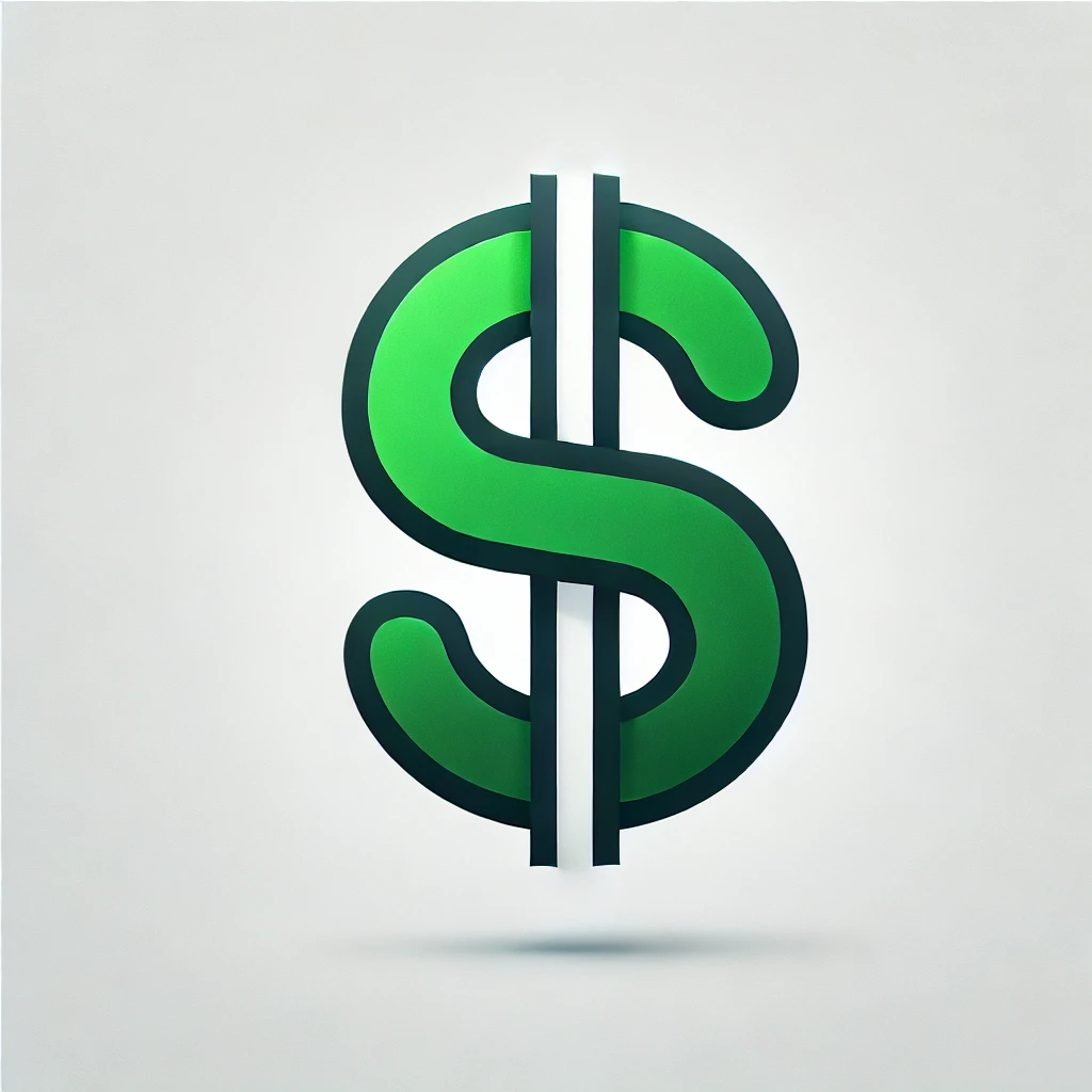 Dollar sign logo